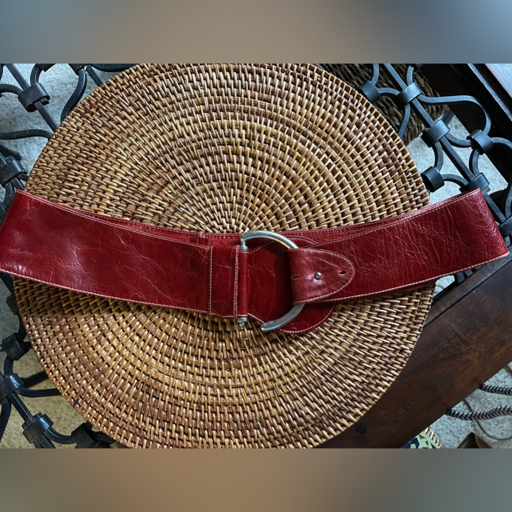 Never worn Adjustable Leather Belt